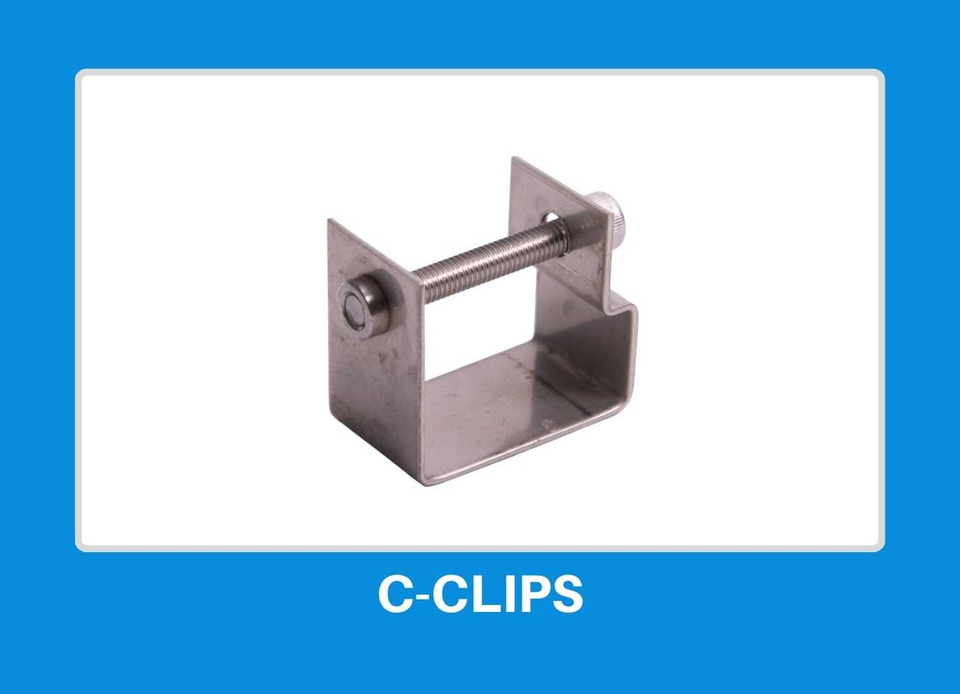 CClip fixing Set for GRP Grating Panels